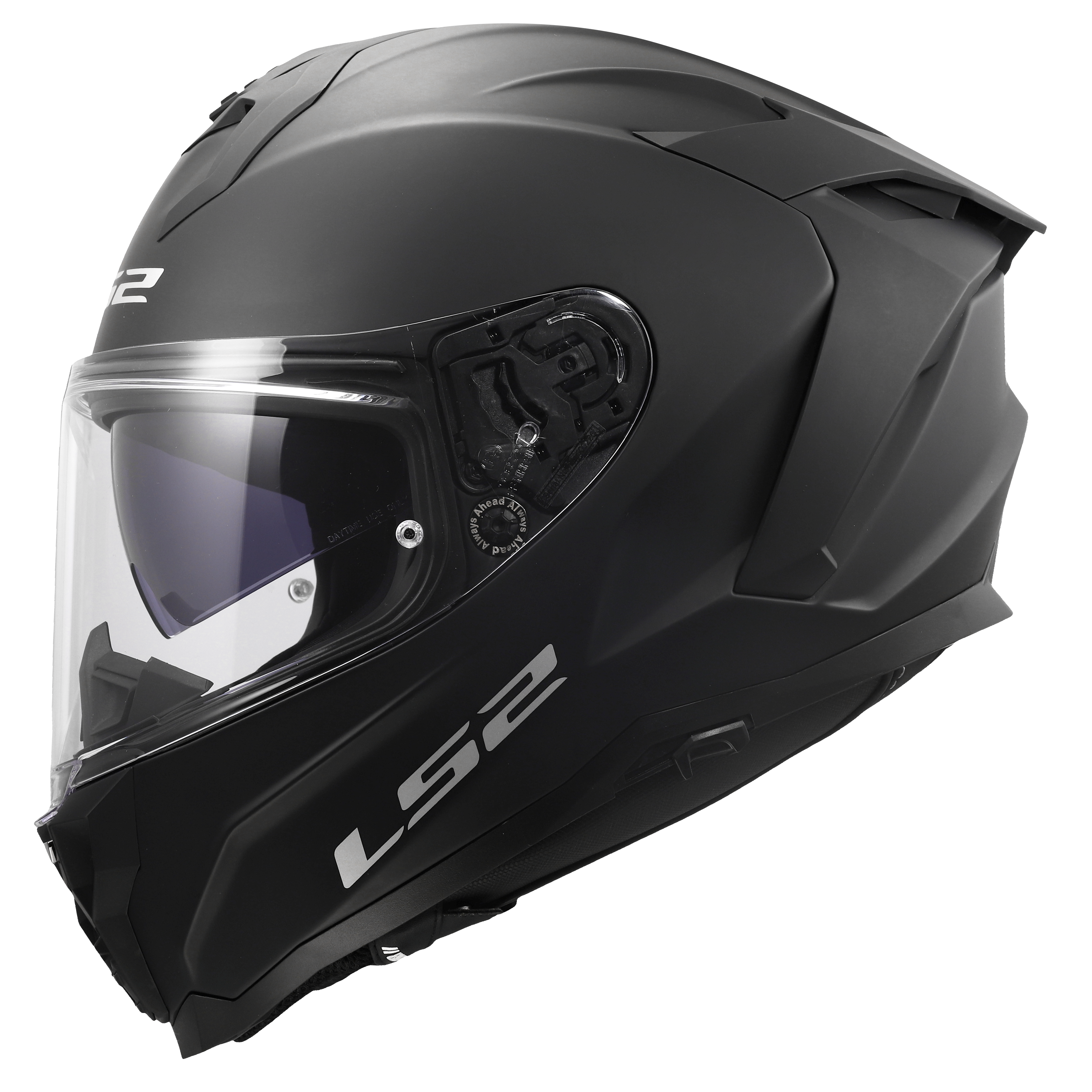 LS2 FF817 CHALLENGER II SOLID MATT BLACK 168170011 (2)